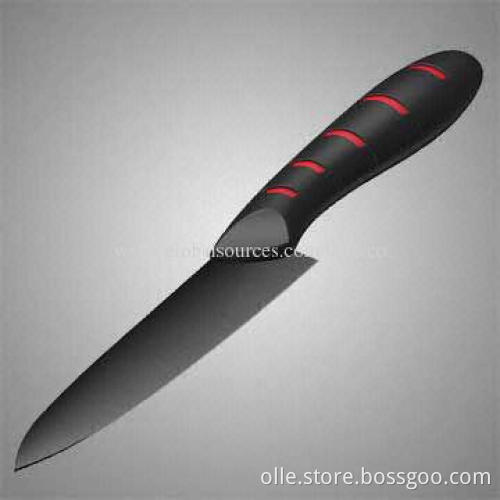 Ceramic chef knife, 6-inch, straight edge blade